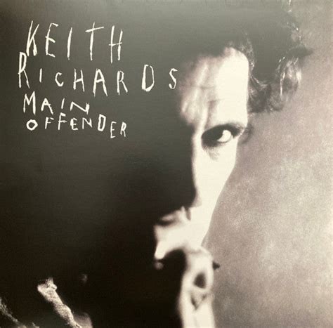 Buy English Record 'Keith Richards – Main Offender' | The Revolver Club ...