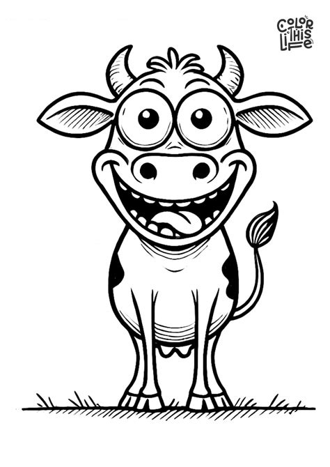 Funny Coloring Pages for Kids (Free Printable)