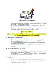 Image result for Journal Assignment Sample