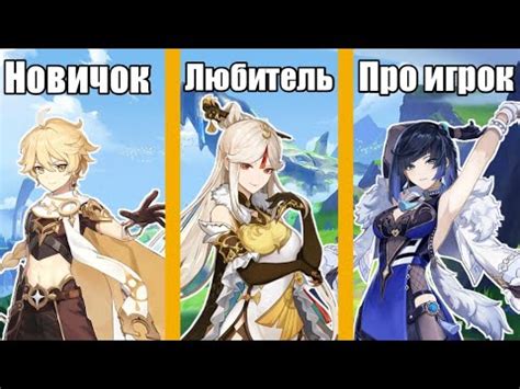 Типы игроков в Genshin Impact - YouTube