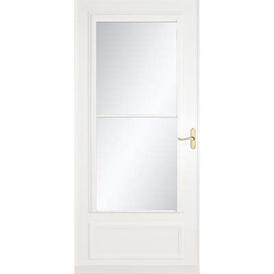 Brass 30-in x 81-in Storm Doors at Lowes.com