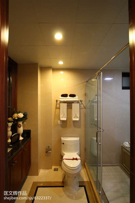卫生间简易淋浴房 – 设计本装修效果图