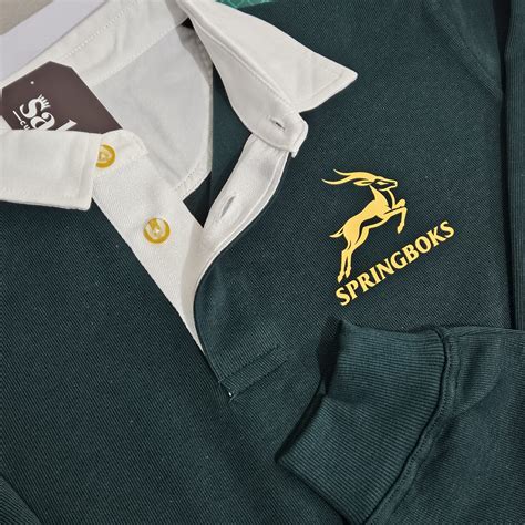 Vintage Springbok Supporter Rugby Jersey - Salt Culture