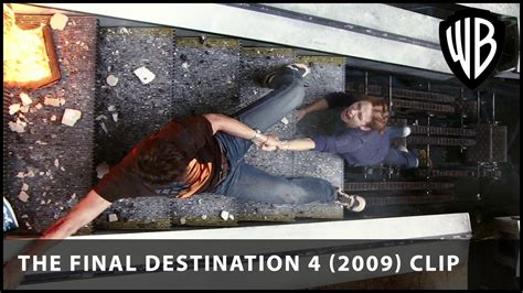 Swallowed by the escalator... | The Final Destination 4 (2009) | Warner ...