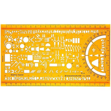 Buy Metric Electrical and Electronic Installation Symbols Drawing ...