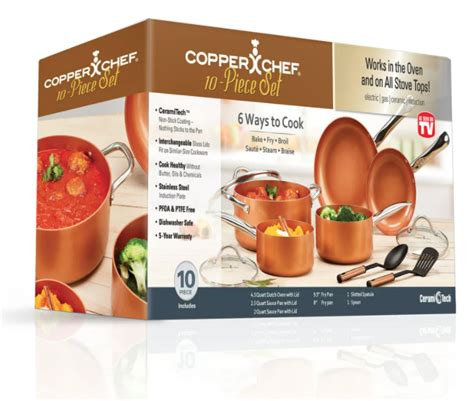 Image result for Copper Chef Cookware