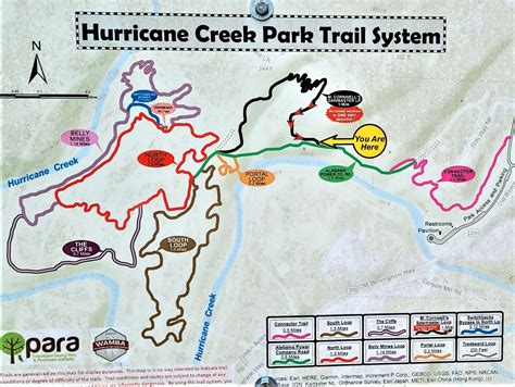 Hurricane Creek Park Bike Trail | Tuscaloosa County Parks & Recreation ...