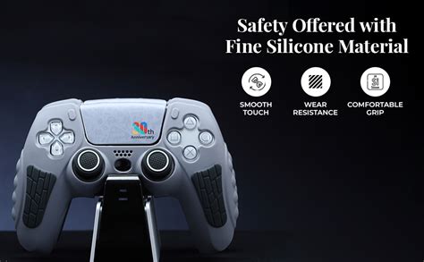 PSS® PS5 Controller Cover Case, Anti-Slip Silicone Cover Skin ...