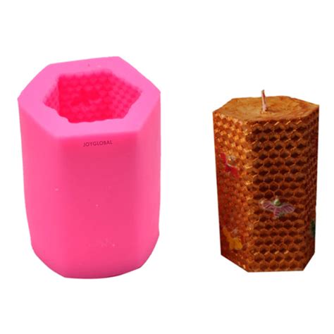 Silicone 3D Bee Honeycomb Candle Mould– JoyGlobal