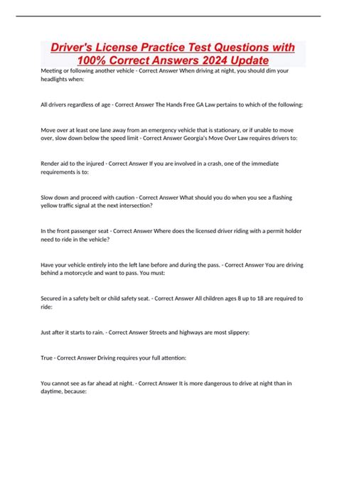 Driving License Questions 的图像结果