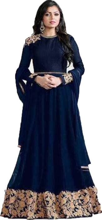 Julee Anarkali Gown Price in India - Buy Julee Anarkali Gown online at ...