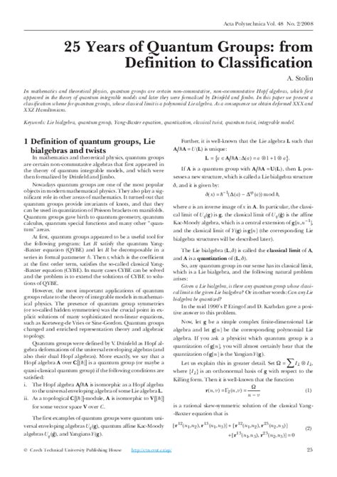 Quantum Groups 的图像结果