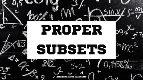 Proper Subset Formula 的图像结果