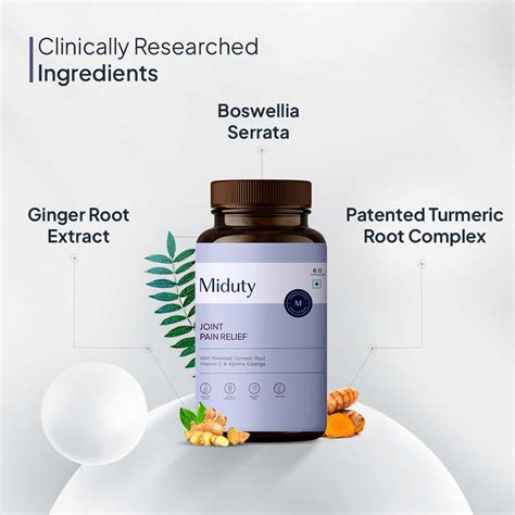 Buy MIDUTY PALAK NOTES JOINT PAIN RELIEF SUPPLEMENT TURMERIC ROOT ...