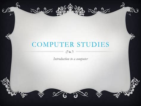 Image result for Introduction Computer Studies