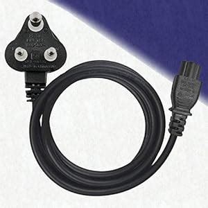 RANZ Laptop Power Cable Cord 1.5 mtr 3 pin (Black) - Buy RANZ Laptop ...