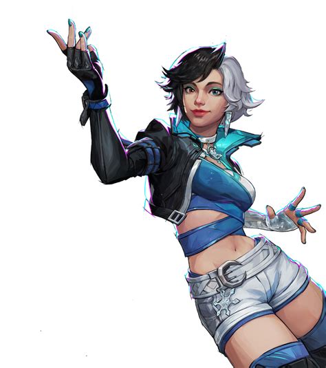 Luna Snow (Marvel) render by EternalAshen on DeviantArt