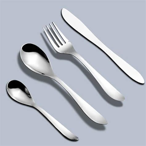 FNS Montavo Nile Stainless Steel Cutlery Set with Stand for Dining ...