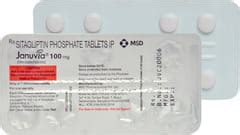 Januvia 100mg Tablet: Uses, Side Effects, Price, Dosage & More Info ...