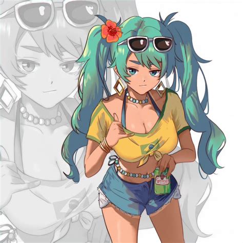 Lumier on Instagram: "Miku brasileira 🇧🇷 It was awesome to be part of ...