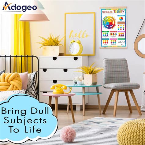 ADOGEO Giant Color Wheel Art Poster - 16x24 India | Ubuy