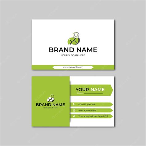 Modern Business Card Design 的图像结果