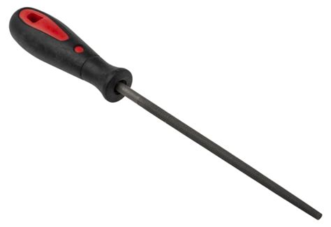 RS PRO | RS PRO 150mm, Second Cut, Round Engineers File With Soft-Grip ...