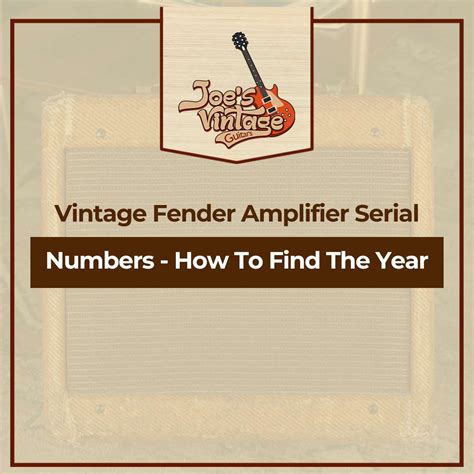 How to Read Gibson Serial Numbers - Joe's Vintage Guitars