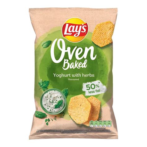 Lays - Oven Baked Yoghurt with Herbs Crisps - 110g – Continental Food Store