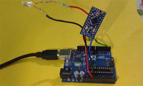 Image result for Arduino Uno to Pro Mini Programmimg