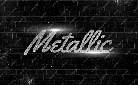 Image result for Metallic Text