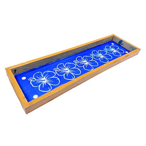 Anciently Shoe Flower Border Rangoli Stencil Wooden, Rangoli Sacha ...