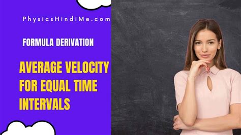 Image result for Average Velocity Formula