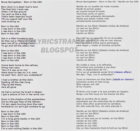 Image result for Bruce Springsteen Letras