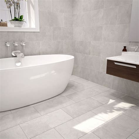Light Grey Matt Bathroom Tiles at Betty Lam blog
