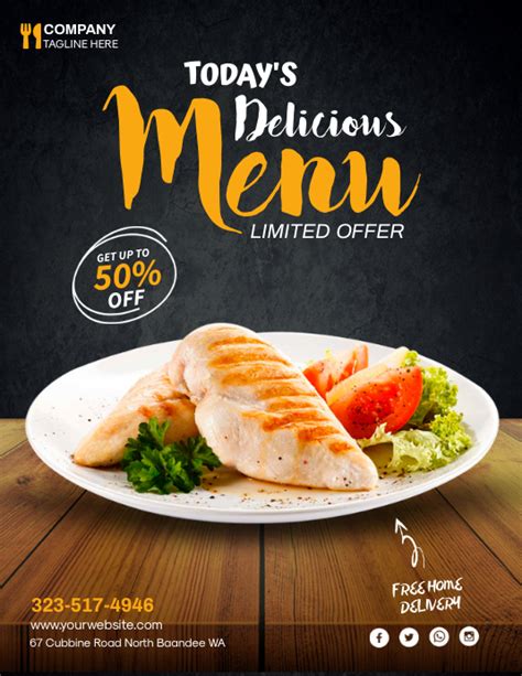 Food Poster 的图像结果