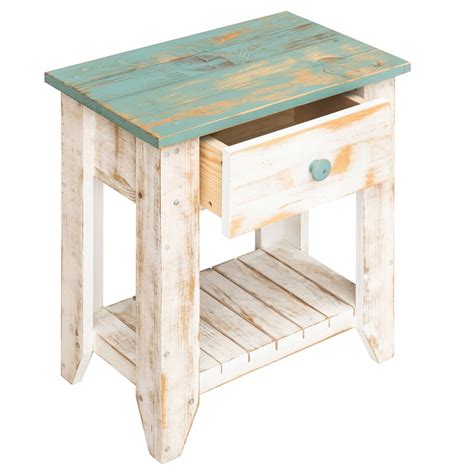 Boardwalk Coastal End Table | Bella Coastal Decor