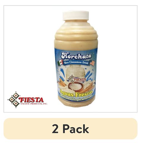 (2 pack) Fiesta Horchata Aguas Frescas Concentrate, 16 fl oz - Walmart.com