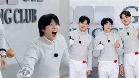 Run Jin Highlights: BTS Jin Showcases Fencing Skills Alongside Olympic ...
