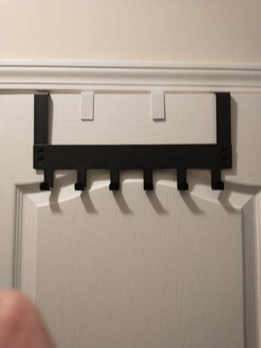 HOME CUBE Metal Chrome Finish Multifunctional Door Hook Organiser/Wall ...