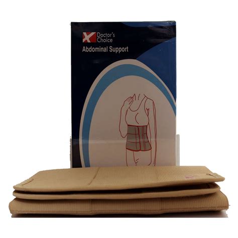 Doctor's Choice Abdominal Support Large, 1 Count Price, Uses, Side ...