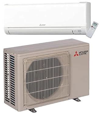 Mitsubishi 18,000 Btu 1.5 Ton Ductless Mini Split Air Conditioner Seer ...