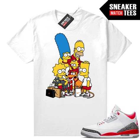 Shirts to match Fire red 3s | Fire Red Sneaker tees