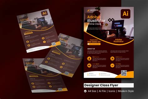 Adobe Illustrator Online Class Flyer Gráfico por rivatxfz · Creative ...