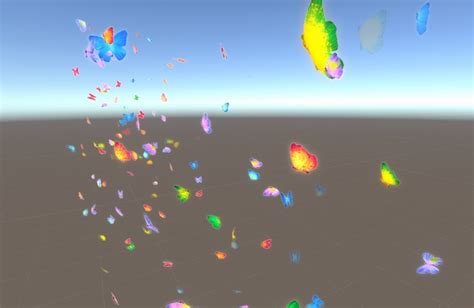 Butterfly Polygon Unity in Unity 的图像结果