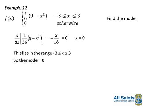 Image result for Mode of Continuous Random Variable