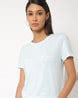 Buy Blue Tshirts for Women by TOMMY HILFIGER Online | Ajio.com