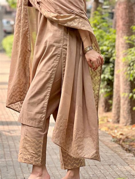 Brown Block Printed Cotton Set – Local Nation