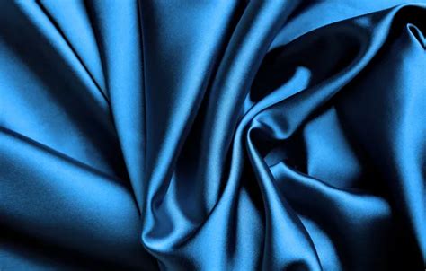 Wallpaper blue, Shine, silk, fabric, folds, silk, satin for mobile and ...