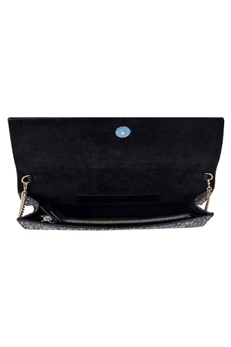 Jimmy Choo Leni Glittered Sling Handbag